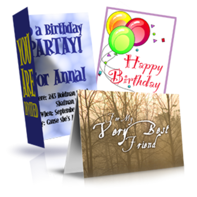 Tarjetas de felicitación 12 x 18 cm