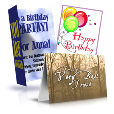 Tarjetas de felicitación 11 x 15 cm